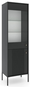 Vitrína Iseo 54 cm černá