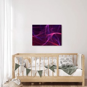 Abstraktný obraz kriviek (70x50 cm)