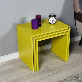 Odkladací stolík SHP Green, 3 ks