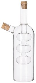 Sklenená karafa na olej a ocot Duo 220 ml/70 ml