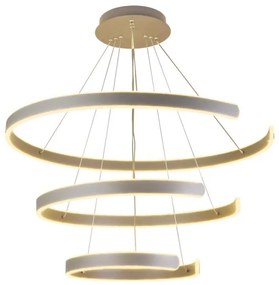 LED Stmievateľný luster na lanku LED/220W/230V 3000-6500K + diaľkové ovládanie