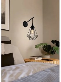 Eglo 49081 - Nástenné svietidlo TARBES 1xE27/60W/230V