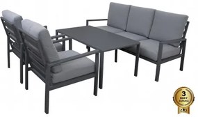 Doppler MORISS - záhradné hliníkové sedenie - Rozbalený tovar (N576)