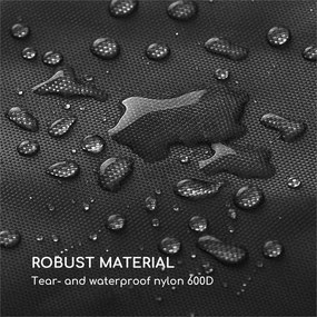 Blumfeldt Caruso, ochranný kryt, nylon 600D, nepremokavý, čierny
