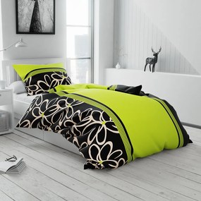 Bavlnené obliečky BELLA BLEND zelené Rozmer obliečky: 70 x 90 cm | 140 x 200 cm