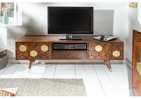 TV-skrinka 39949 140cm Drevo Acacia  - Komfort-nábytok