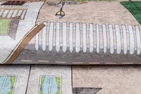 Detský koberec s motívom rušného mesta Šírka: 140 cm | Dĺžka: 200 cm