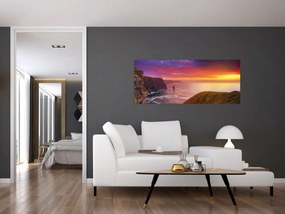 Obraz - Moherské útesy (120x50 cm)