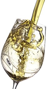 Diamante poháre na biele víno Atlantis s kryštály Swarovski 400 ml 2KS
