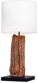 Stolná lampa Rousilique 60cm naplavené drevo