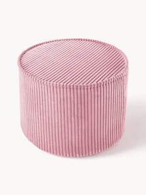 Detská menčestrová taburetka Sugar, Ø 40 cm