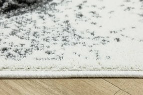 Koberec Lima 9365A biely / čierny