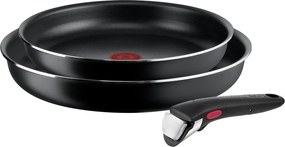 Panvice v súprave 2 ks ø 26 cm INGENIO EASY COOK &amp; CLEAN BLACK L1549013 – Tefal