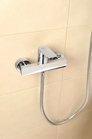 Aqualine Aqualine, DAPHNE nástenná vaňová batéria, chrómová, DH101