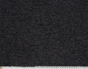 Associated Weavers, AKCIA: 125x245 cm Koberec metráž Medusa 99, šíře, čierna, ab (mriežka), chodba / predsieň