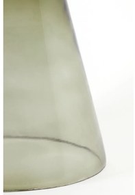 Sklenený okrúhly odkladací stolík ø 37 cm Dakwa – Light &amp; Living