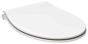 WC doska Glacera duroplast biela EASYSLIM33