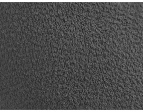 Tmavosivé kreslo z textílie buklé Janissaire – Bobochic Paris