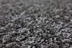 Vopi 250x250 (priemer) kruh Kusový koberec Color Shaggy šedý kruh, šedá, kancelária