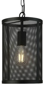 Searchlight 2481BK - Luster na reťazi FISHNET 1xE27/60W/230V čierna
