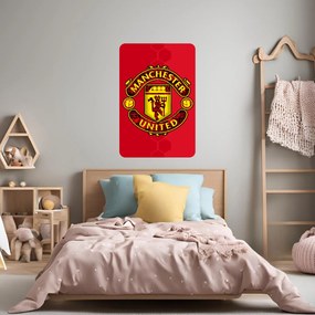 Manchester United FC - textilná nálepka na stenu