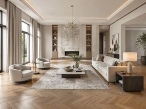 Obsession, Kusový koberec Salsa 690 taupe, 80x150, hnedá, kancelária