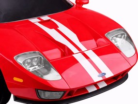 JOKOMISIADA Detské auto na batériu Ford GT so 4 motormi dvojmiestne s diaľkovým ovládaním červené PA0337