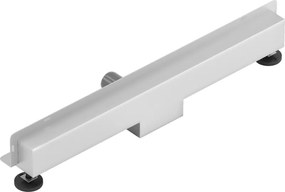 Mexen Flat nerezový sprchový žľab na stenu 50 cm vzor WALL, 1030050