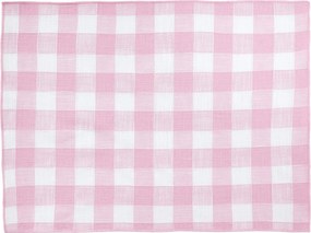 MEDLEY Prestieranie látkovej kocky 47 x 35 cm - sv. ružová
