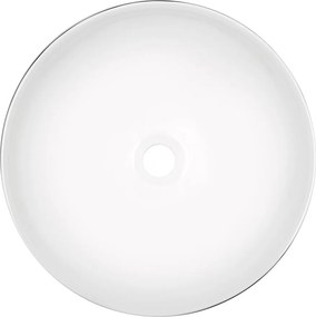 Novoterm Keramické umývadlo na dosku NV-KR-301 BW (ø 40 cm)