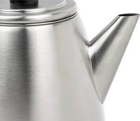 Kanvica na čaj z nehrdzavejúcej ocele so sitkom v striebornej farbe 1,1 l Duet Odense – Bredemeijer