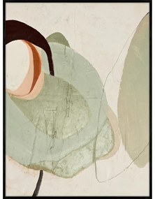 Ručne maľovaný obraz 90x120 cm Moon Rock – Malerifabrikken