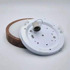 Brilagi - LED Stropné svietidlo CARVALHO SLIM 1xE27/60W/230V dub čerešňa pr. 27 cm