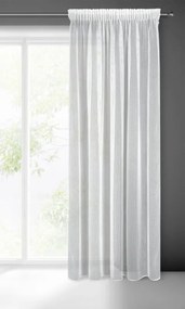 ZÁCLONA KIM NA PÁSKE 140X300 CM BIELA