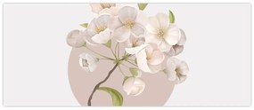 Obraz - Bloom with grace N⁰2 (120x50 cm)