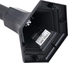 Klasické vonkajšie stĺpikové svietidlo čierne 122 cm IP44 - New Haven Hammered