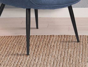 Kreslo Victoria, modrá látka