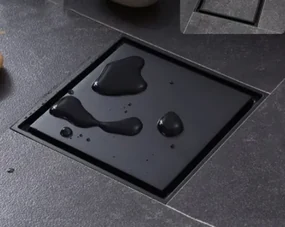 Moderný kúpeľňový odtok - Q32 Black