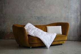 Hilding Anders Luxusný set prikrývky a vankúša z kašmírového ovčieho rúna a BIO bavlny Rozmer vankúša: 70 x 90 cm, Rozmer prikrývky: 135 x 220 cm
