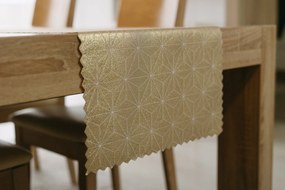 Dekorstudio Luxusný behúň na stôl Stars - zlatý SW19 Rozmer behúňa (šírka x dĺžka): 40x110cm