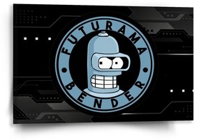 Sablio Obraz Futurama Bender Technology - 60x40 cm