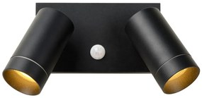 Lucide 09831/02/30 - Vonkajšie svietidlo so senzorom TAYLOR 2xGU10/50W/230V IP54