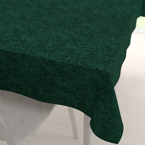 Biante Teflónový obdĺžnikový obrus TF-035 Venezia smaragdovo zelený 100x160 cm