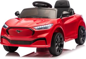 LEAN CARS Ford Mustang Mach-E Červená 24V batéria