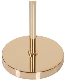Stojacia lampa v sivo-zlatej farbe (výška 160 cm) Palm – Mauro Ferretti