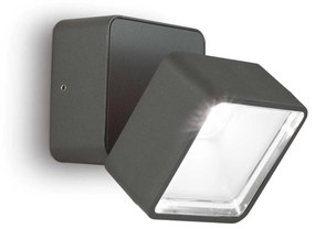 Vonkajšie nástenné svietidlo IDEAL LUX OMEGA LED antracit 4000K 285511