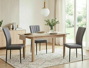 Rozkladací jedálenský stôl Diego 105/140 cm dub sonoma