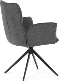 Jedálenská stolička sivá DCH-D1328 GREY2