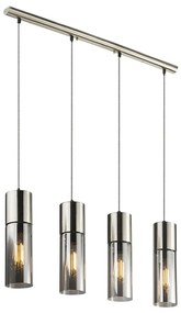 GLOBO 21000-4HN - Luster na lanku ANNIKA 4xE27/25W/230V chróm