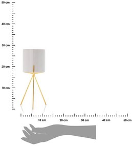 Kvetináč na stojane Emma 28 cm biely